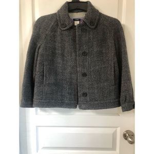 J. CREW VIRGIN WOOL COAT SZ 6